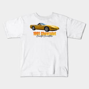 1991 Chevrolet Corvette Convertible Kids T-Shirt